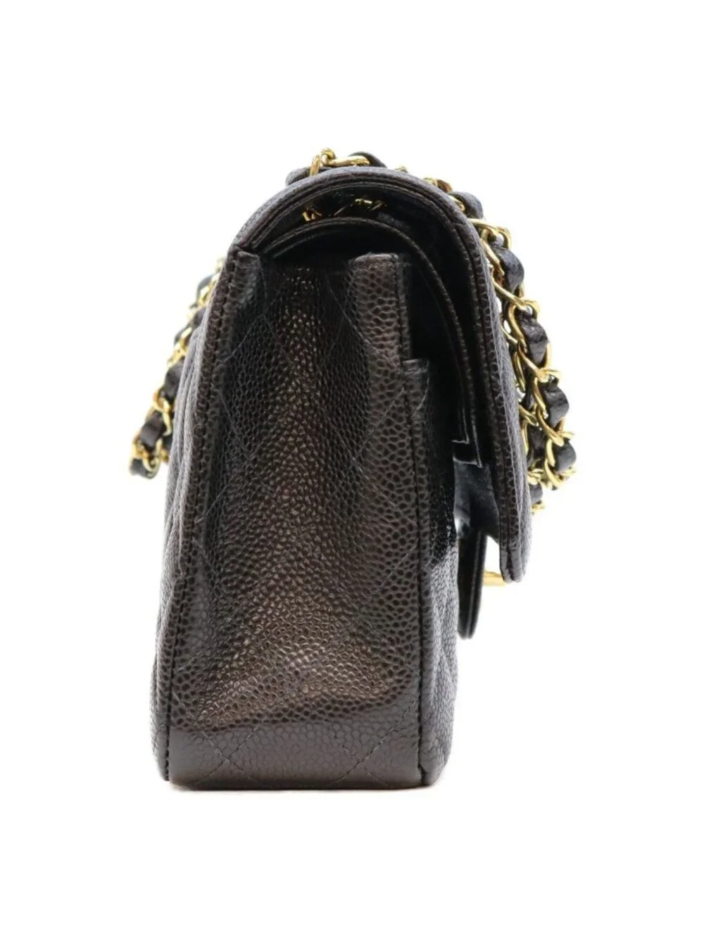 Chanel Black Inner Caviar Quilted 25 Shoulder Bag